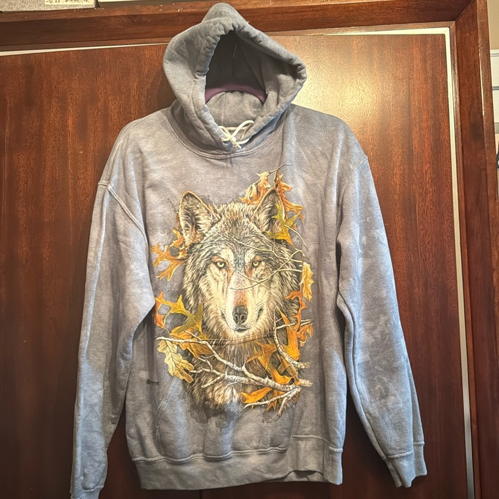 Wolf 🐺 Hoodie Blue
